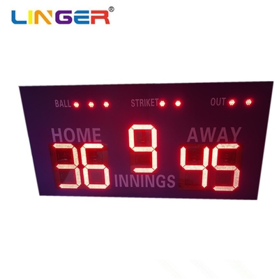 High Durability Digital LED Baseball Scoreboard mit einfacher Installation