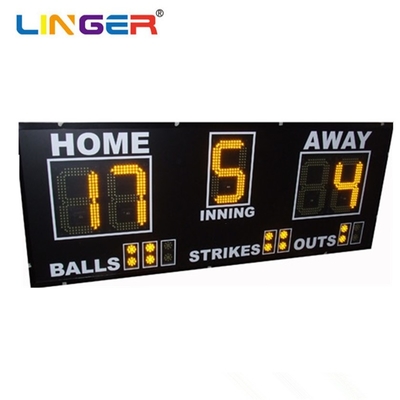 Hochauflösende elektronische Baseballplatte LED-Segment-Zeichen hohe Erneuerungsrate