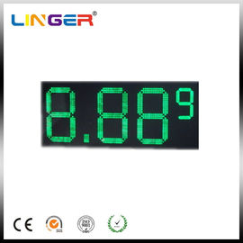 Gaspreis-Zeichen 110V | 10&quot; 8,889 7 Segment-LED Wechselstrom 240V 100000 Stunden Lebensdauer-