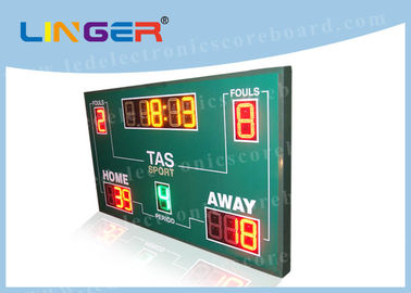 Drahtlose Basketball-Anzeigetafel, Basketball-Uhr-Timer rot/Gelb/grüne Farbe