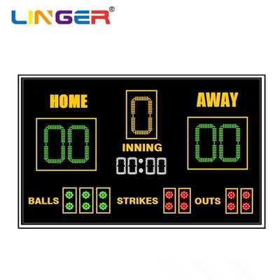 High Brightness Baseball LED Scoreboard mit breitem Blickwinkel mit hoher Erneuerungsrate