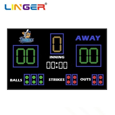 LED-Baseball-Scoreboard mit hohem Schutzniveau mit einfacher Installation und Wartung