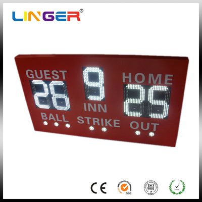 LED-Baseball-Scoreboard mit hoher Auffrischungsrate und hoher Auflösung
