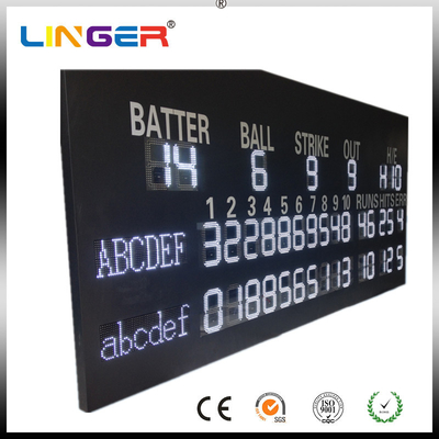 High Durability Baseball Sport Display Scoreboard mit breitem Blickwinkel