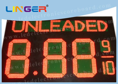 Elektronisches LED-Gaspreis-Zeichen mit drahtloser Prüfer-Kasten-einfacher Installation