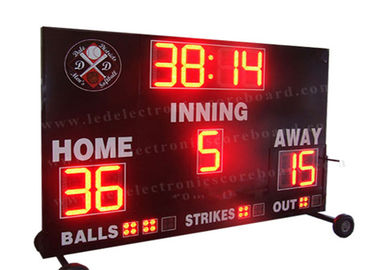 Baseball-Feld-Anzeigetafel des Rahmen-IP54, drahtlose Baseball-Anzeigetafel 110V | 220V