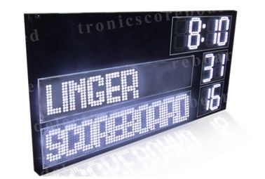 Fußball-Anzeigetafel P16mm LED mit weiße Farbstellen-einfacher Wartung