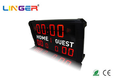 Kompakte drahtlose elektronische Basketball-Anzeigetafel-Zeit und Ergebnis und Zeitraum-Funktion