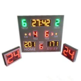 Basketball-Anzeigetafel Digital drahtlose Steuerled mit Schuss-Uhr in 3 Arten Farben
