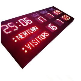 AFL-Art elektronische Anzeigetafel LED mit 18 Stellen in der roten Farbe für Australien-Sport-Verein