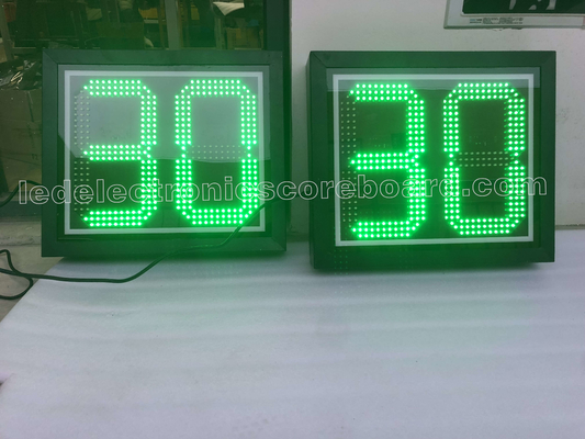 Grüne Farbschuss-Uhr-hohe Helligkeit für Basketball
