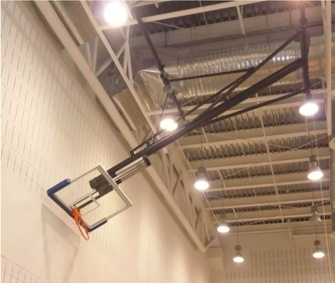 Aluminiumelektrische Basketballkorb-Innendecke brachte an