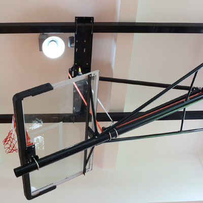 Rückenbrett-örtlich festgelegte Decke brachte Basketballkorb 1.83m x 1.22m an