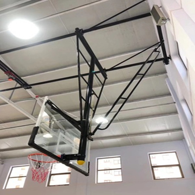 Kundengebundene Turnhallen-elektrische Basketballkorb-Decke brachte an